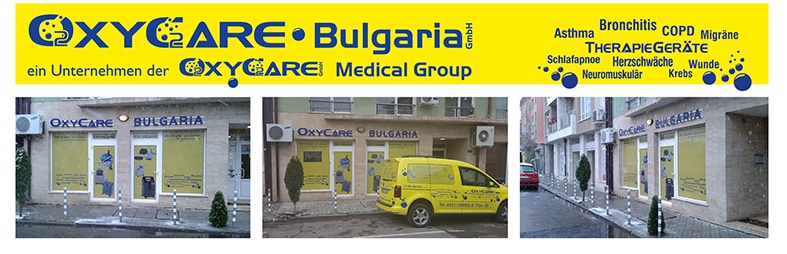 Ein Foto vom OxyCare Bulgarien Standort